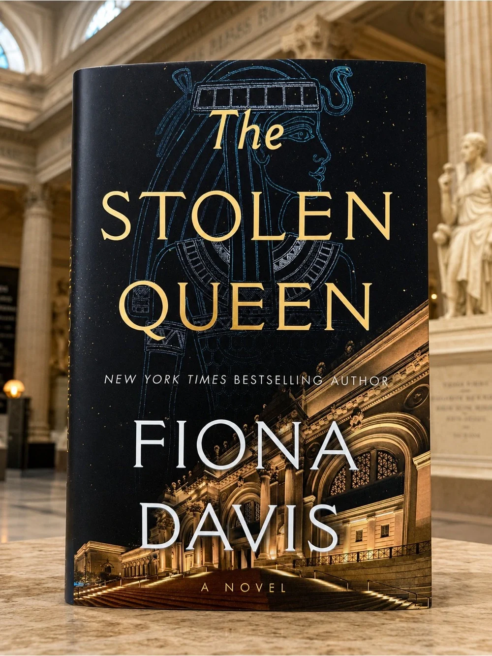 SIGNED First Edition 1st Printing Hardcover The Stolen Queen Fiona Davis